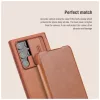Nillkin Qin Book PRO tok Samsung Galaxy S22 Ultra készülékhez fekete
