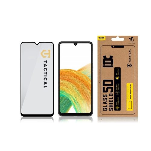 Tactical Glass Shield 5D Samsung Galaxy A33 5G készülékhez fekete