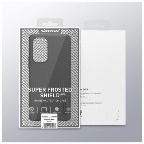 Nillkin Super Frosted PRO hátsó tok Samsung Galaxy A53 5G készülékhez fekete
