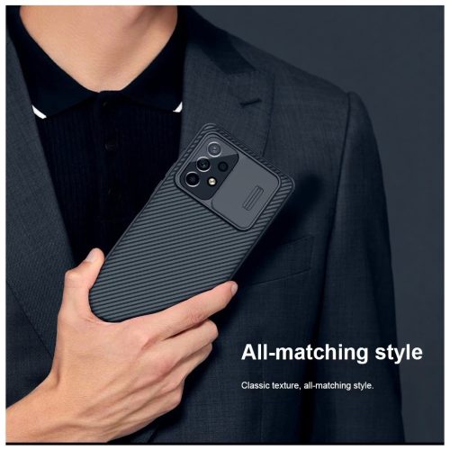 Nillkin CamShield PRO kemény tok Samsung Galaxy A53 5G készülékhez fekete