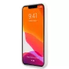 Lacoste Liquid Silicone Allover Pattern tok iPhone 13 Pro Max készülékhez fehér