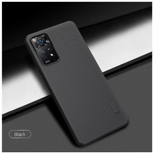 Nillkin Super Frosted hátaltok Xiaomi Redmi Note 11 Pro/11 Pro 5G készülékhez fekete