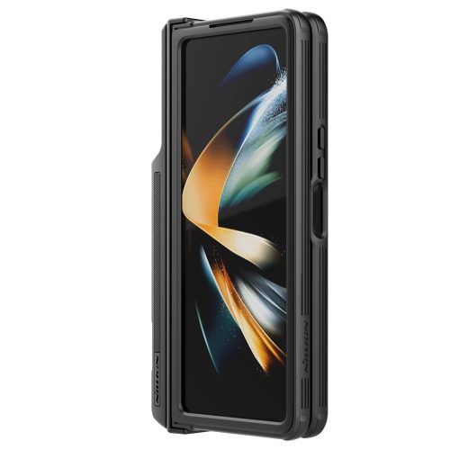 Nillkin CamShield PRO Slot+Stand kemény tok Samsung Galaxy Z Fold 4 5G készülékhez fekete