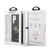 Guess PU 4G Metal Logo tok Samsung Galaxy S23 Ultra készülékhez szürke