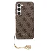 Guess 4G Charm tok Samsung Galaxy S23 készülékhez barna