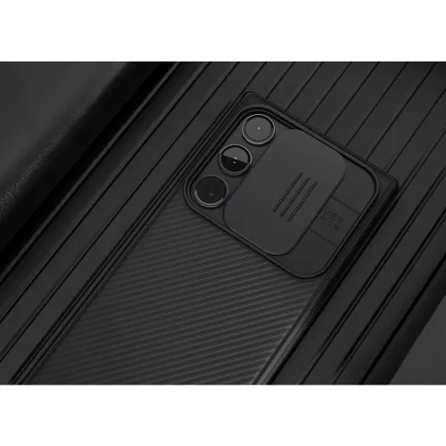 Nillkin CamShield PRO mágneses merev tok Samsung Galaxy S23 Ultra készülékhez fekete