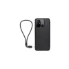 Made for Xiaomi füzet tok nyaklánccal Xiaomi Redmi 12C készülékhez fekete