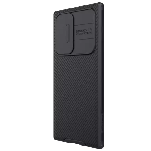 Nillkin CamShield PRO mágneses merev tok Samsung Galaxy S22 Ultra készülékhez fekete