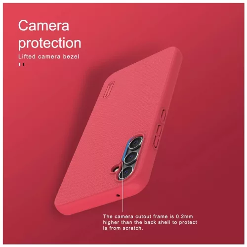 Nillkin Super Frosted hátsó tok Samsung Galaxy A34 5G készülékhez fekete