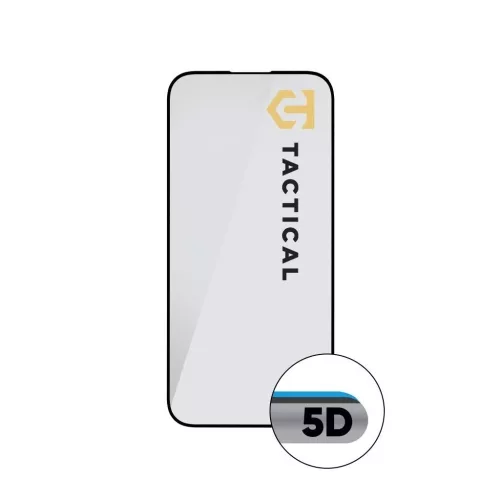 Tactical Glass Shield 5D Apple iPhone 15/16 készülékhez fekete