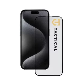   Tactical Glass Shield 5D Apple iPhone 15 Pro készülékhez fekete