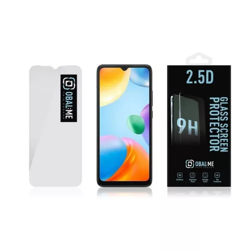 OBAL:ME 2.5D üveg kijelzővédő Xiaomi Redmi 10C készülékhez átlátszó