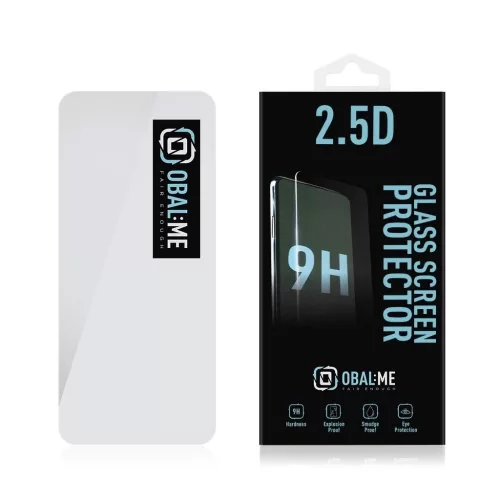 OBAL:ME 2.5D üveg kijelzővédő Xiaomi Redmi Note 12 Pro 5G készülékhez átlátszó