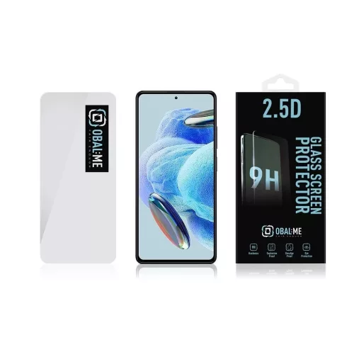 OBAL:ME 2.5D üveg kijelzővédő Xiaomi Redmi Note 12 Pro 5G készülékhez átlátszó