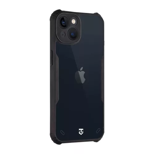Tactical Quantum Stealth tok Apple iPhone 13 készülékhez, átlátszó/fekete