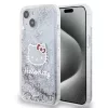 Hello Kitty Liquid Glitter Electroplating Head Logo tok iPhone 13 készülékhez átlátszó