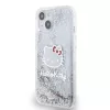 Hello Kitty Liquid Glitter Electroplating Head Logo tok iPhone 13 készülékhez átlátszó