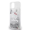 Hello Kitty Liquid Glitter Electroplating Head Logo tok iPhone 13 készülékhez átlátszó