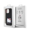 Hello Kitty Liquid Silicone Daydreaming Logo tok iPhone 13 Pro készülékhez fekete