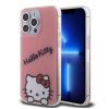 Hello Kitty IML Daydreaming Logo tok iPhone 13 Pro készülékhez rózsaszín