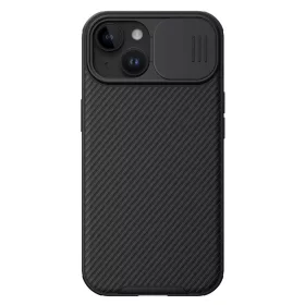   Nillkin CamShield PRO mágneses kemény tok az Apple iPhone 15 készülékhez fekete