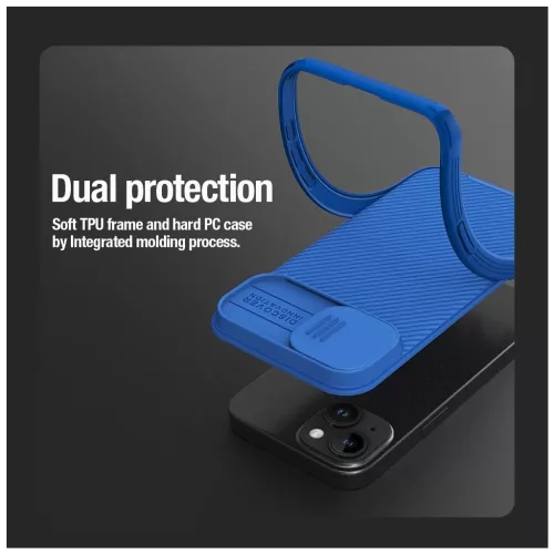 Nillkin CamShield PRO mágneses kemény tok az Apple iPhone 15 készülékhez fekete