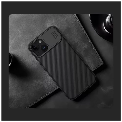 Nillkin CamShield PRO mágneses kemény tok az Apple iPhone 15 készülékhez fekete