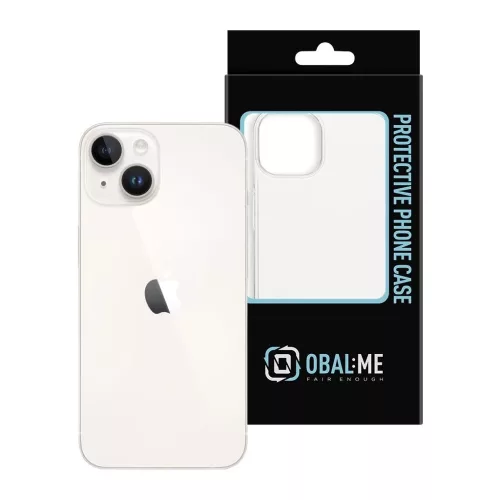 OBAL:ME TPU tok Apple iPhone 14 készülékhez átlátszó