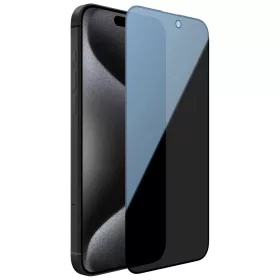   Nillkin Tempered Glass 0.33mm Guardian 2.5D kijelzővédő Apple iPhone 15 Pro Max készülékhez fekete