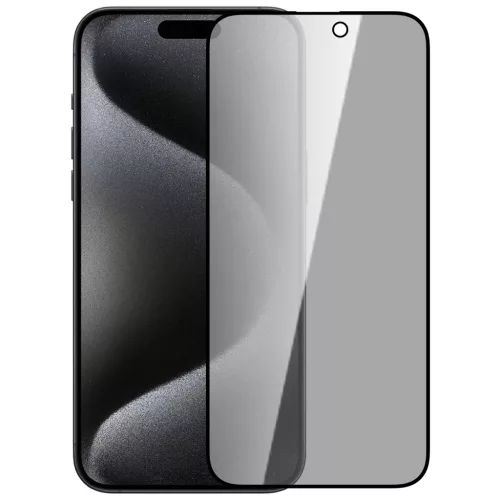 Nillkin Tempered Glass 0.33mm Guardian 2.5D kijelzővédő Apple iPhone 15 Pro Max készülékhez fekete
