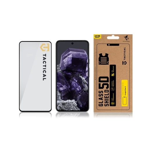 Tactical Glass Shield 5D Google Pixel 8 készülékhez fekete