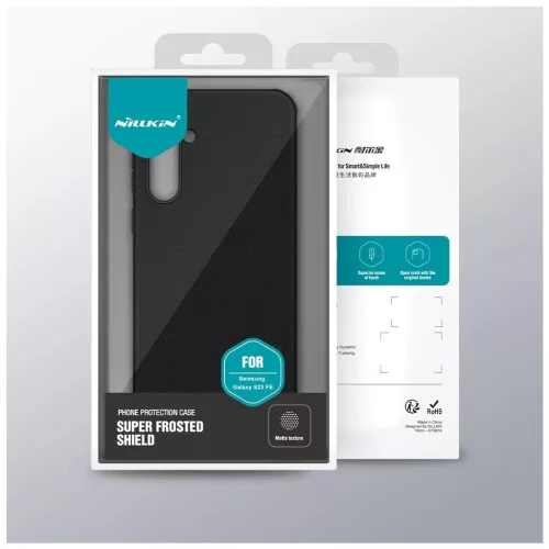 Nillkin Super Frosted PRO hátsótok Samsung Galaxy S23 FE készülékhez fekete