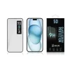 OBAL:ME 5D Üveg Kijelzővédő Apple iPhone 15 Plus/16 Plus készülékhez fekete