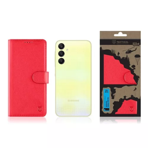 Tactical Field Notes Samsung Galaxy A25 5G készülékhez piros