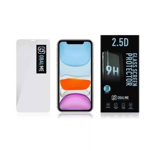 OBAL:ME Multipack 2.5D üveg kijelzővédő Apple iPhone 11/XR készülékhez átlátszó (10pcs)