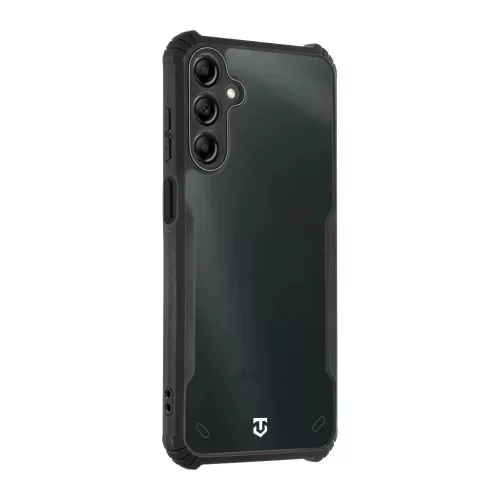 Tactical Quantum Stealth tok Samsung Galaxy A15 4G/A15 5G készülékhez, átlátszó/fekete