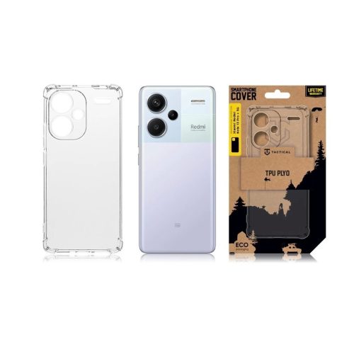 Tactical TPU Plyo tok Xiaomi Redmi Note 13 Pro+ 5G készülékhez átlátszó
