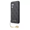 Guess 4G Charm tok Samsung Galaxy S24 készülékhez szürke