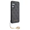 Guess 4G Charm tok Samsung Galaxy S24 készülékhez szürke