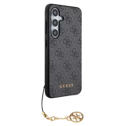 Guess 4G Charm tok Samsung Galaxy S24 készülékhez szürke
