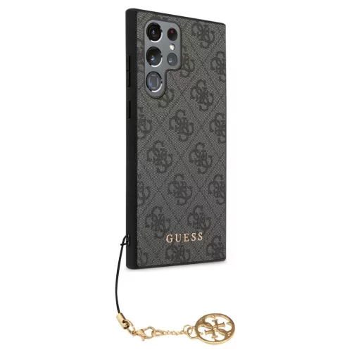 Guess 4G Charm tok Samsung Galaxy S24 Ultra készülékhez szürke