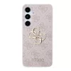 Guess PU 4G Metal Logo tok Samsung Galaxy S24 készülékhez rózsaszín