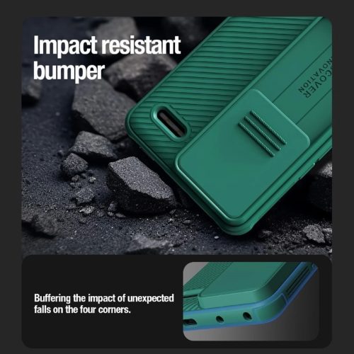 Nillkin CamShield PRO kemény tok Xiaomi Redmi Note 13 Pro+ 5G készülékhez fekete