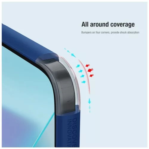 Nillkin Super Frosted PRO hátsó tok Xiaomi Redmi Note 13 Pro 5G/Poco X6 5G készülékhez fekete