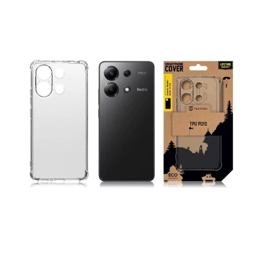 Tactical TPU Plyo tok Xiaomi Redmi Note 13 4G készülékhez átlátszó