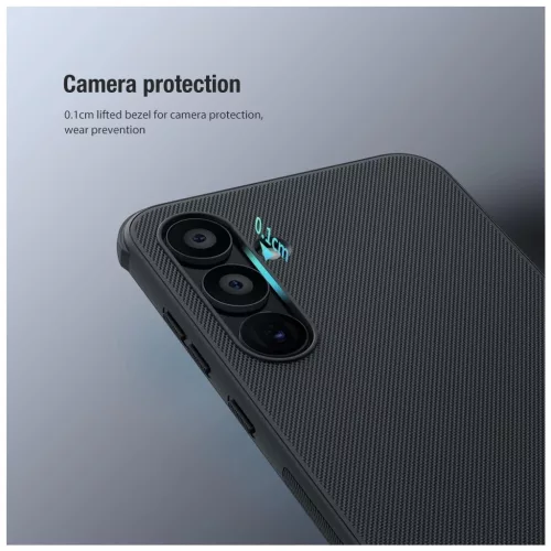 Nillkin Super Frosted PRO hátsó tok Samsung Galaxy A55 5G készülékhez kék