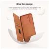 Nillkin Qin Book PRO tok Samsung Galaxy A55 5G készülékhez fekete