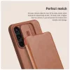 Nillkin Qin Book PRO tok Samsung Galaxy A55 5G készülékhez fekete
