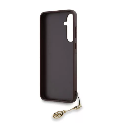 Guess 4G Charm tok Samsung Galaxy A35 5G készülékhez barna