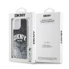DKNY Liquid Glitter Arch Logo tok iPhone 11 készülékhez fekete